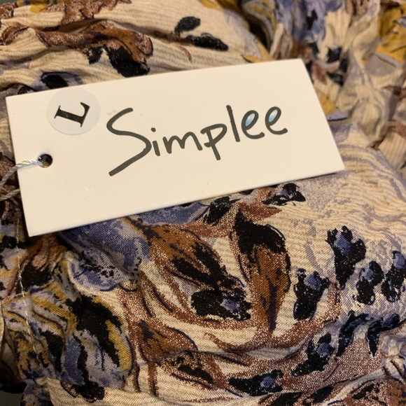 Beatiful Floral Cold Shoulder Open Side Dress - Picture 2 of 9